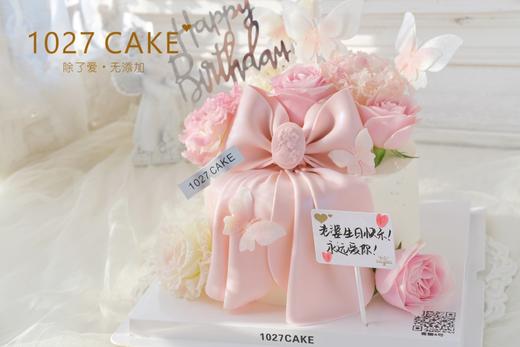 1027CAKE | 鲜花主题蛋糕  仙女  蝴蝶结（需提前2-3天预定） 商品图2