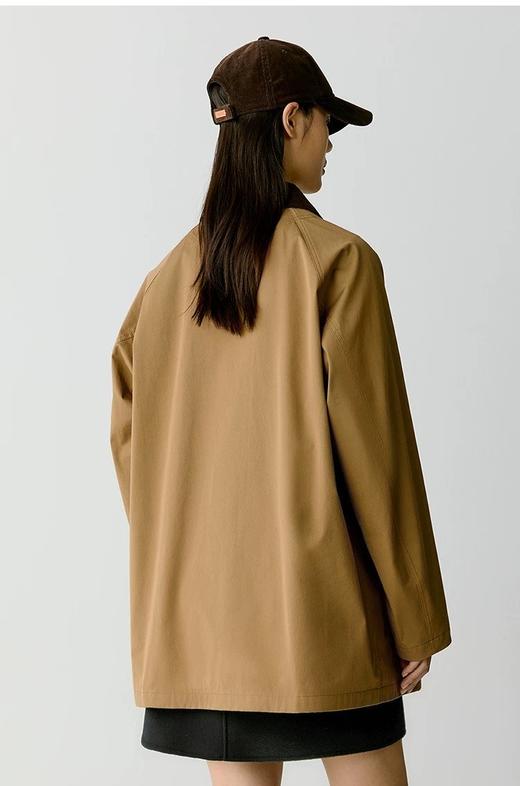 预售5天内发，高密斜纹棉夹克外套 甄选优质长绒棉 特殊染整工艺 成衣挺括富有韧性 多口袋设计 恰当松量 插肩袖型 商品图2