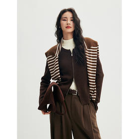 棉仓356635011-拉链打底针织衫