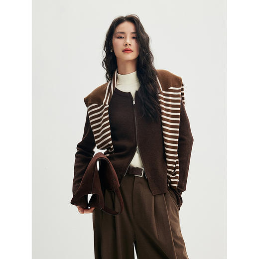 棉仓356635011-拉链打底针织衫 商品图0