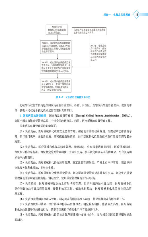 化妆品管理与法规 江莹主编 高等职业教育本科化妆品类专业规划教材 供化妆品工程技术等专业用 中国医药科技出版社9787521447071 商品图3