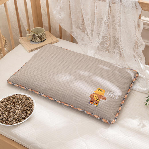 小学生儿童吸汗透气枕头纯棉幼儿园小孩子枕芯水洗全棉可拆洗内胆 商品图9