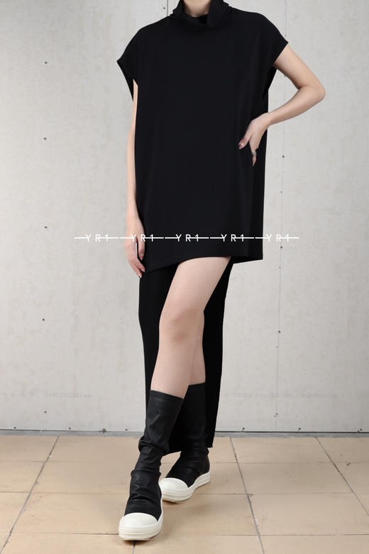 Rick Owens | Edfu绉纱高领上衣 商品图0