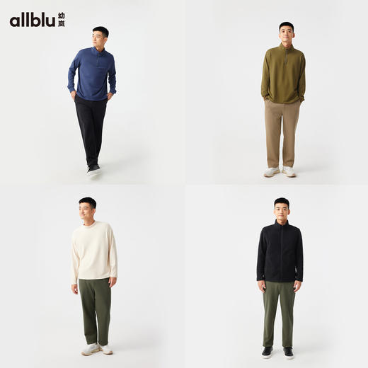 【秋Vol.4】幼岚「16小时裤」厚版特殊设计腰头外休闲里运动24秋季新款男士裤ZY 商品图2