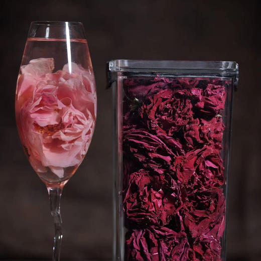 墨红玫瑰 大朵玫瑰花茶 性温味甘 含有丰富的花青素 商品图1