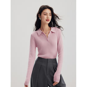 棉仓356635016-长袖POLO衫