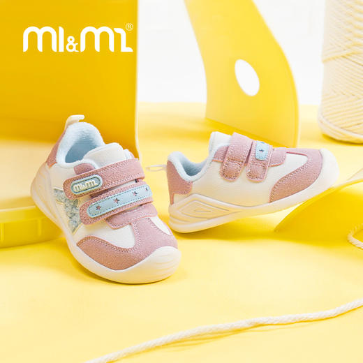 M1&M2西班牙童鞋星星毛绒学步鞋M117404102 商品图5
