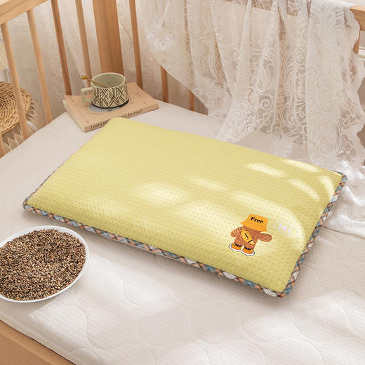 小学生儿童吸汗透气枕头纯棉幼儿园小孩子枕芯水洗全棉可拆洗内胆 商品图8