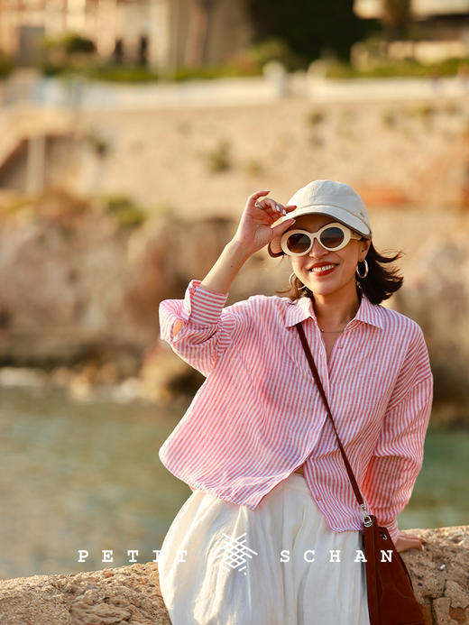 3000积分兑换 PETIT SCHAN小闪 蒂梵尼的早餐 经典复古赫本椭圆墨镜 商品图3