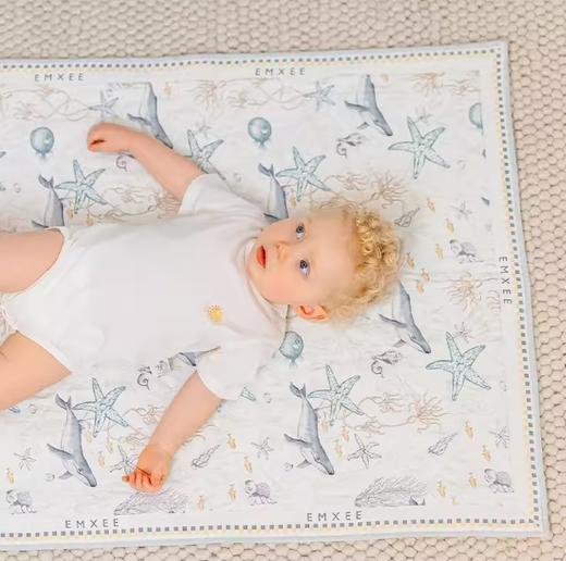 【宝宝安睡】EMXEE嫚熙婴童苎麻隔尿垫 商品图1