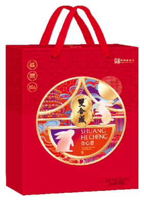 双合成合心意礼盒620g