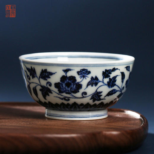 寒香慕古明青花四季花杯（缺货） 商品图0