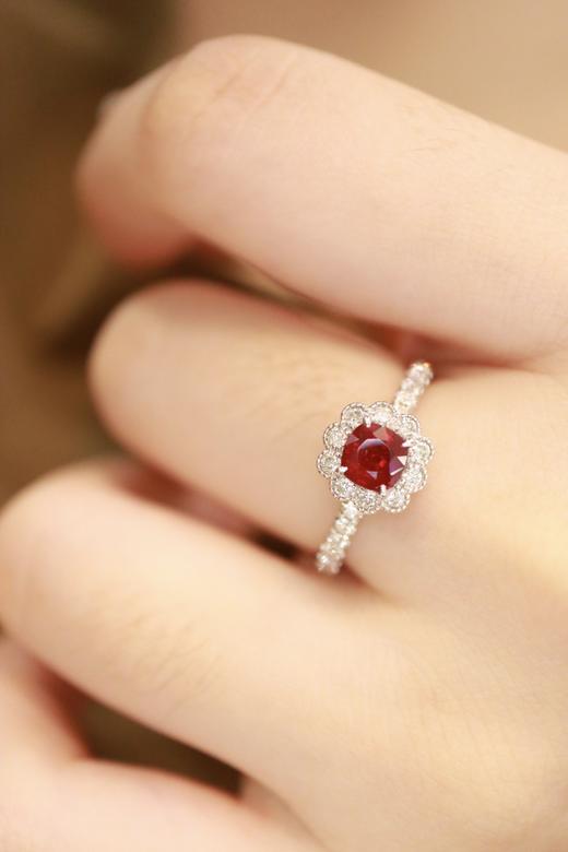 0.62ct 红宝石戒指 商品图7