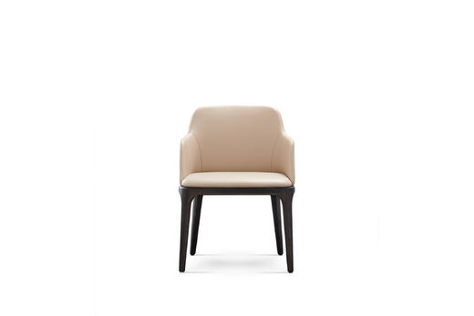 花形 餐椅 | 皮布面料可选，详询客服 商品图1