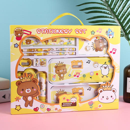 【开学季！文具套装】儿童学习礼包 开学礼盒小学学习文具跳绳套装 学生礼品奖品幼儿园。ry 商品图2