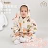 【动物乐园连帽羊羔绒爬爬服】婴儿连体衣服居家服春秋新款外出连体衣男女宝宝立体连帽哈衣爬服 商品缩略图1