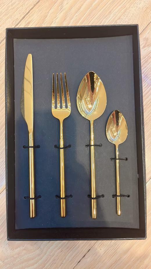 银貂304不锈钢西餐刀叉餐匙筷子系列 商品图5