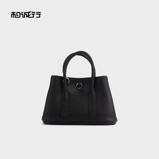 和诚行 2024新款时尚百搭真皮托特包通勤女包斜跨单肩包4480006 商品图4