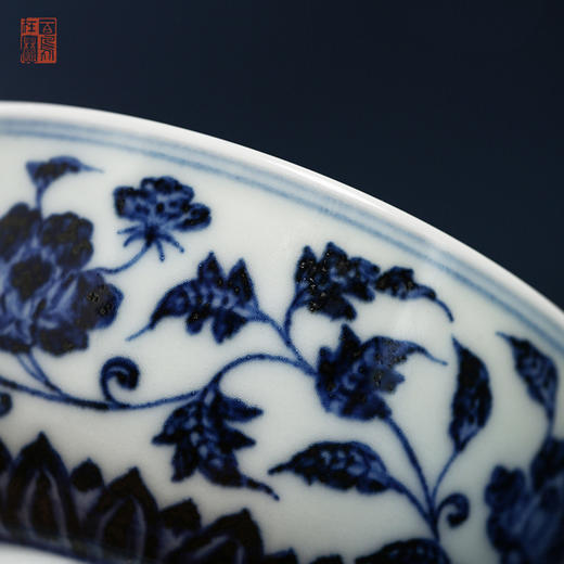 寒香慕古明青花四季花杯（缺货） 商品图2