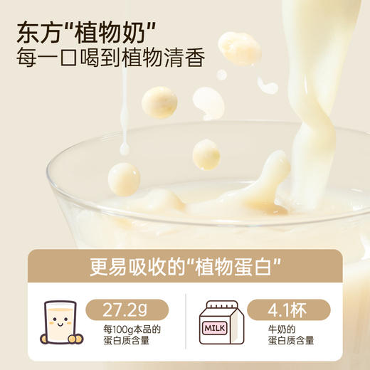 金燕耳黄芪党参银耳豆浆粉 10袋/盒 6大滋养食材 暖胃温补不燥热 醇厚豆浆质地更易吸收的植物蛋白 早餐冲泡0添加蔗糖 商品图4