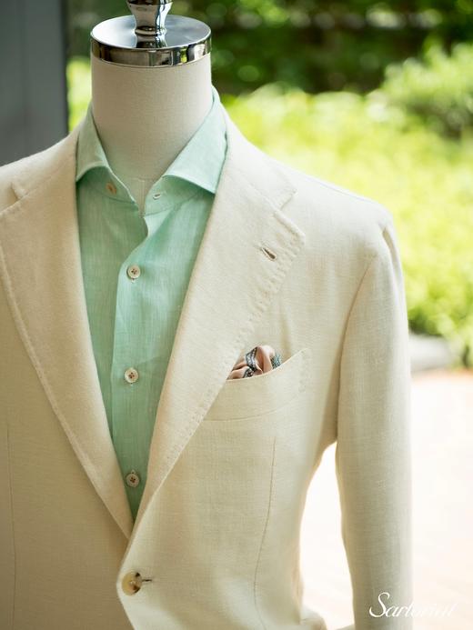 Orazio Luciano Wool Silk Linen Jacket 商品图1