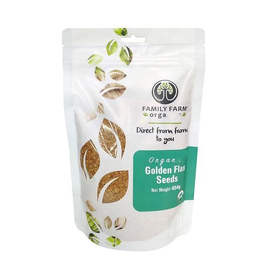 Family  Farm黄金亚麻籽仁粉小麦肧芽值物蛋白营养即食比美鱼油 商品图2