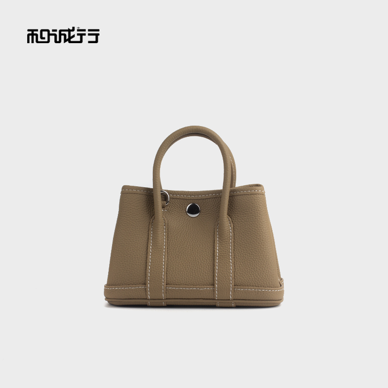 和诚行 2024新款时尚百搭真皮托特包通勤女包斜跨单肩包4480006