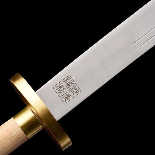 太极太极刀 武术太极刀 不锈钢 男女练习刀 龙泉沈广隆宝剑 未开刃 商品图5