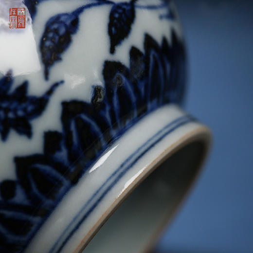 寒香慕古明青花四季花杯（缺货） 商品图4