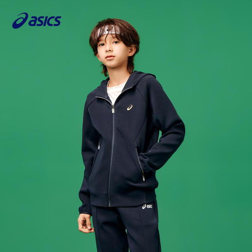 【商城同款】ASICS/亚瑟士童装秋季网球运动外套网球2024年秋季新 商品图1