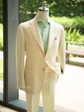 Orazio Luciano Wool Silk Linen Jacket