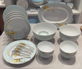 MinhLong杏运花开6人用24头餐具