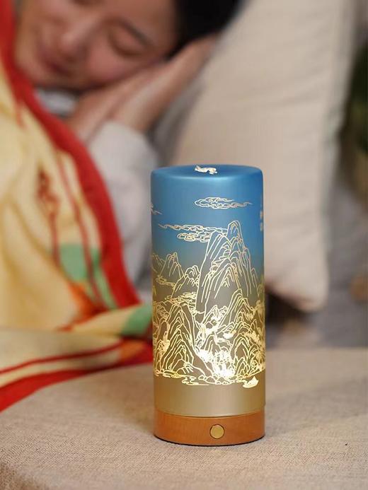 故宫 千里江山艺术小夜灯 生日礼物 商品图0