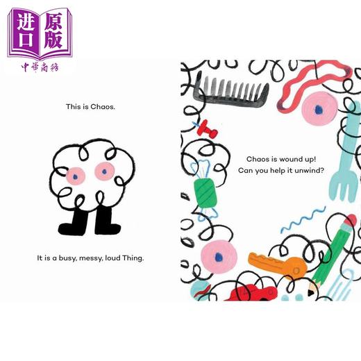 【中商原版】看不见的东西 感受平静 Andy J. Pizza Feel Calm 英文原版 儿童纸板绘本 纸板书亲子图画书 进口低幼童书 2-4岁 商品图1