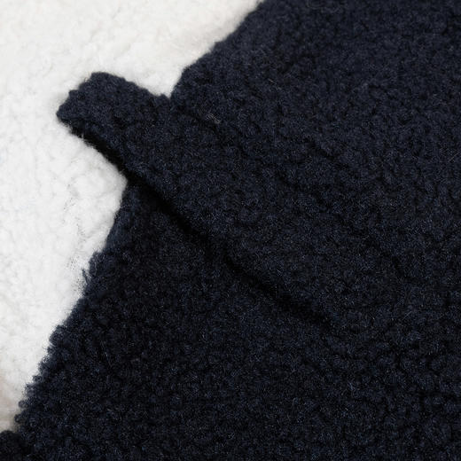 迪士尼童装男童羊羔绒保暖外套春秋冬季中大童帅气撞色学院风外套ZD4DS002 商品图7