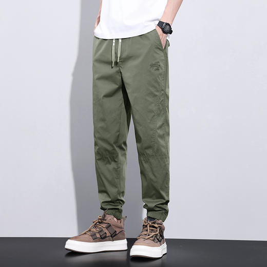 红览 迷彩休闲裤男士薄款束脚长裤K09 商品图6