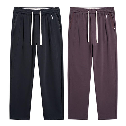 【莱赛尔】【新款DMH】大依优型大码直口直筒休闲裤加肥加大宽松男士卫裤胖子300斤显瘦潮流运动 商品图6