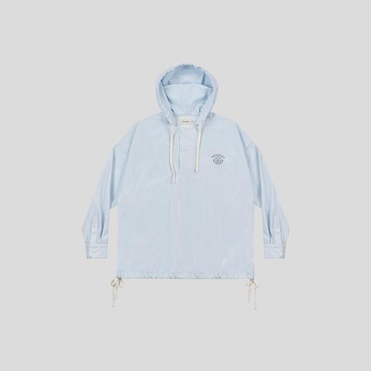 GOODBAI GB logo印花连帽抽绳oversize套头长袖外套 商品图2