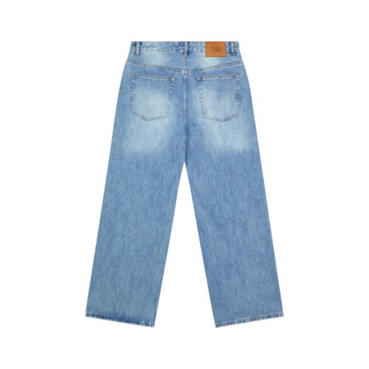 WassupHouse冰蓝洗水微喇牛仔裤 商品图5