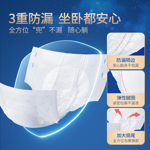 开丽旗下优见康-M/L/XL码消毒级成人纸尿裤拉拉裤老年人尿不湿尿垫男女士 商品图4