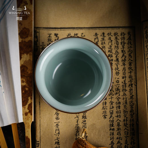 问鼎外天目汝瓷泓泉杯 商品图2