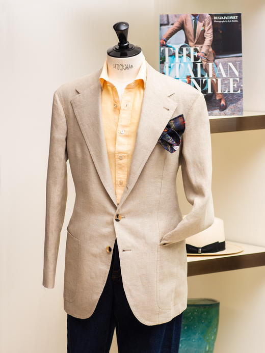 Sartoria Pirozzi Linen Jacket 商品图0