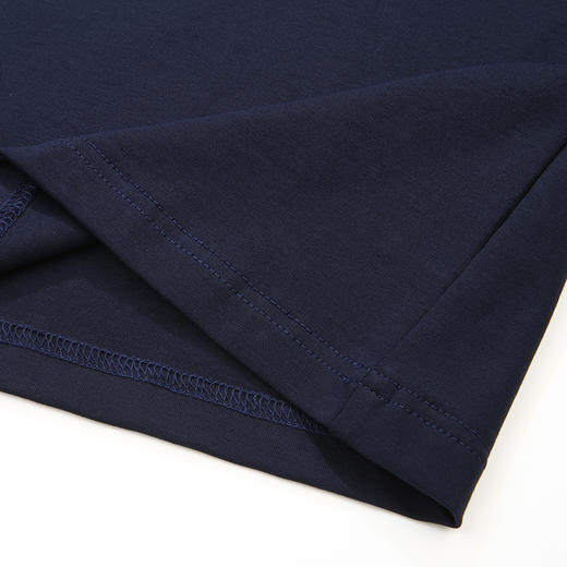 【V领】【纯棉】【DWP】大依优型大码男装V领长袖T恤加肥加大胖子上衣男士打底衫T恤休闲 商品图6