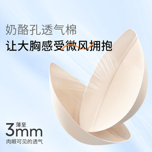 【积分兑换】奶糖派大胸显大内衣四季派对蕾丝文胸饱满贝壳杯半杯聚拢胸罩女 商品图2