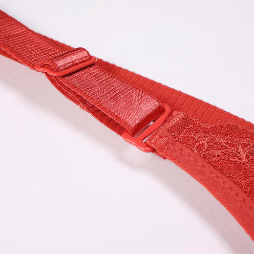 都市丽人内衣聚拢升杯常规文胸蕾丝B:中厚C:薄文胸3/4杯四排扣树脂胶圈YBT2C2 商品图5