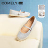 康莉KSH2K626新中式渔夫鞋秋季新款刺绣软底休闲可爱女生平底玛丽珍 商品缩略图3