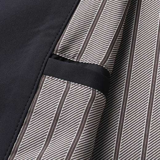 【新款DLC】大依优型大码立领夹克外套纽扣男商务休闲加肥加大夹克上衣胖子显瘦 商品图7