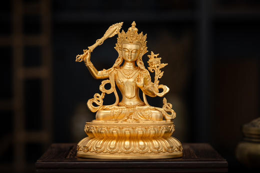 黄铜镀金摆件10公分 商品图6