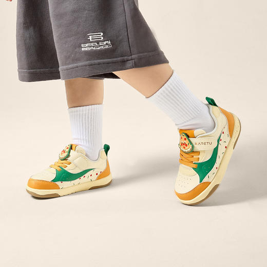 卡特兔学步鞋宝宝2025秋季婴儿鞋子软底防滑透气儿童室内鞋 商品图3