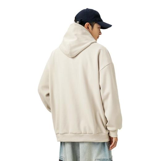 红览 印花连帽男式卫衣秋冬新款复古帽衫A3 商品图8